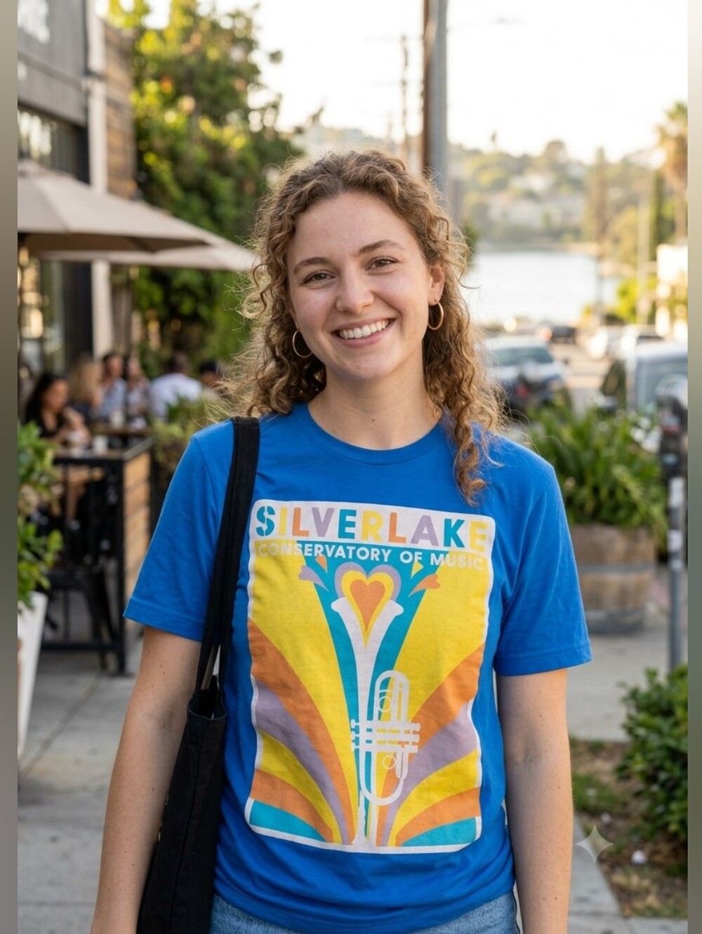 Silverlake Graphic Short Sleeve Tee - Blue